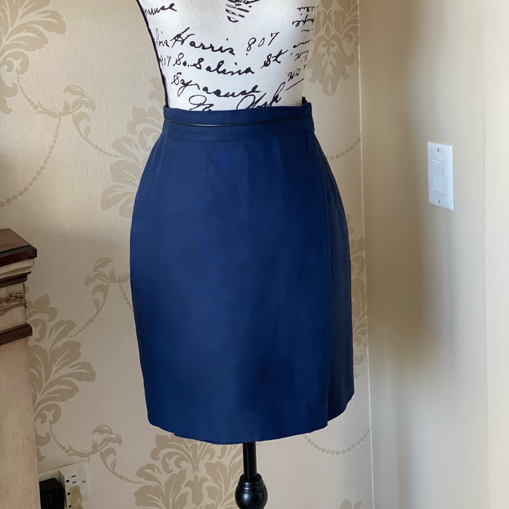 NAVY GUCCI WOMENS SKIRT - Picture 3 of 14